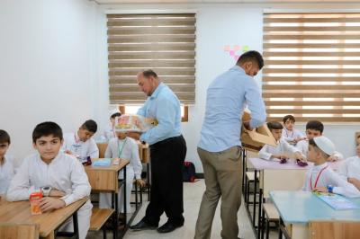 المجمع العلمي يقدم مليون وثمان مئة ألف وجبة تغذية للطلبة المشاركين بدوراته الصيفية