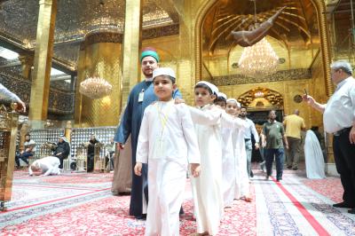 لطلبة الدورات الصيفية.. المجمع العلمي ينظم زيارة لمرقد أبي الفضل العباس (عليه السلام)