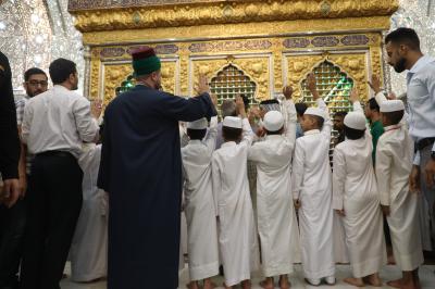 لطلبة الدورات الصيفية.. المجمع العلمي ينظم زيارة لمرقد أبي الفضل العباس (عليه السلام)