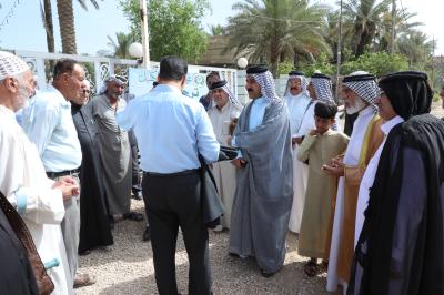 لوفدٍ من واسط.. قسم العلاقات العامّة ينظّم جولةً على مشاريع العتبة العباسية