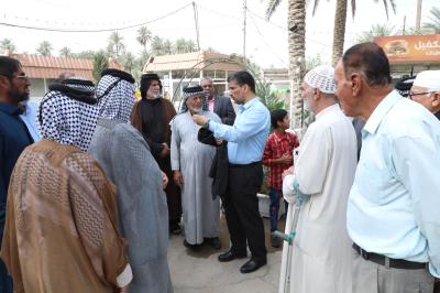 لوفدٍ من واسط.. قسم العلاقات العامّة ينظّم جولةً على مشاريع العتبة العباسية