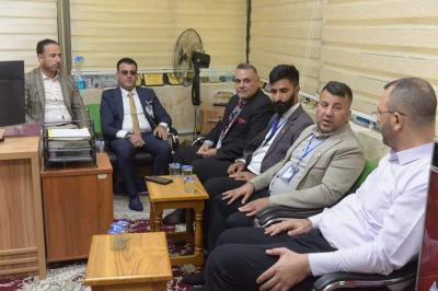 قسم الشؤون الفكرية ينظم برنامجًا لوفد من الجامعة التقنية في الموصل