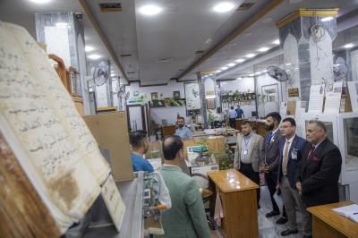 قسم الشؤون الفكرية ينظم برنامجًا لوفد من الجامعة التقنية في الموصل