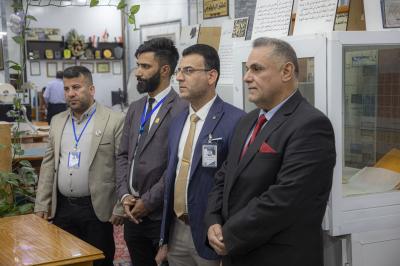 قسم الشؤون الفكرية ينظم برنامجًا لوفد من الجامعة التقنية في الموصل