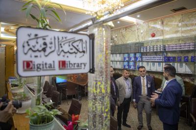 قسم الشؤون الفكرية ينظم برنامجًا لوفد من الجامعة التقنية في الموصل