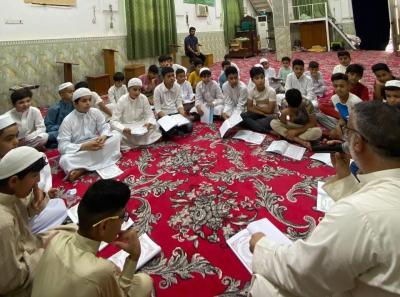 ضمن مشروع الدورات القرآنية.. المجمع العلمي يفتتح (50) موقعًا تعليميًّا في المثنى