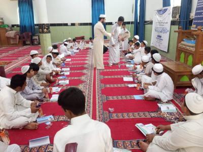 ضمن مشروع الدورات القرآنية.. المجمع العلمي يفتتح (50) موقعًا تعليميًّا في المثنى