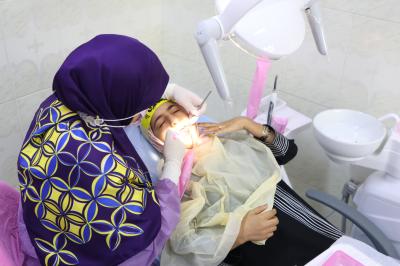 مركز أم البنين لوقاية الأسنان يقدم خدماته لمجموعة من أيتام محافظة البصرة
