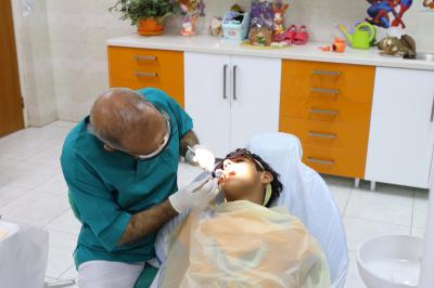 مركز أم البنين لوقاية الأسنان يقدم خدماته لمجموعة من أيتام محافظة البصرة