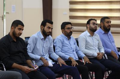 قسم العلاقات ينظم ورشة تعريفية للمنتسبين الجدد