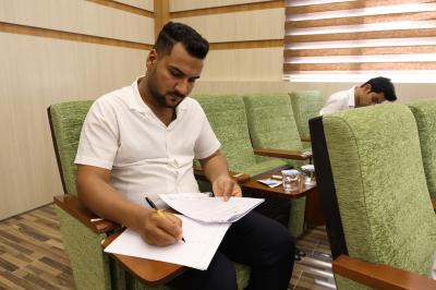 جامعة الكفيل تعتمد نظام المراقبة الإلكترونية والكودات الخاصة بأماكن الطلبة في الامتحانات النهائية