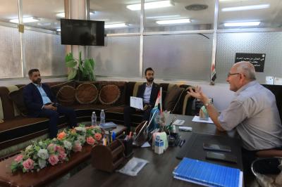قسم الشؤون الفكريّة يرفد مكتبة جامعة بابل بعدد من إصداراته الرقميّة