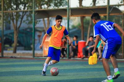 المجمع العلمي ينظم البرنامج الرياضي لطلبة مشروع أمير القراء