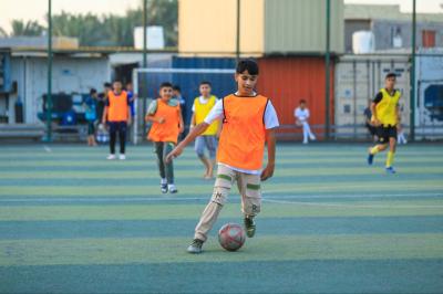 المجمع العلمي ينظم البرنامج الرياضي لطلبة مشروع أمير القراء