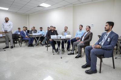 استمرار الورش التدريبية في برنامج التحسين المدرسي الخاص بمديري مجموعة العميد