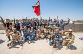 وفدٌ من العتبة العباسية المقدسة يزور قطعات متطوّعي الحشد الشعبي في مدينة عامرية الفلوجة ويقدّم لهم الدعم اللوجستي.. 