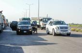 وفدٌ من العتبة العباسية المقدسة يزور قطعات متطوّعي الحشد الشعبي في مدينة عامرية الفلوجة ويقدّم لهم الدعم اللوجستي.. 
