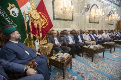 وفد اتحاد المهندسين الزراعيين العرب يطلع على مشاريع العتبة العباسية الزراعية