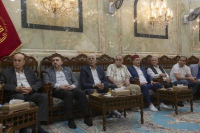 وفد اتحاد المهندسين الزراعيين العرب يطلع على مشاريع العتبة العباسية الزراعية