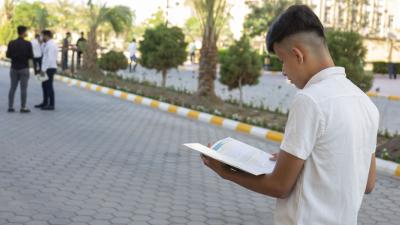المئات من طلبة السادس الإعدادي يؤدّون الامتحانات النهائية في جامعة الكفيل