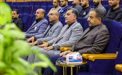 جامعة العميد تقيم مجلس عزاءٍ بذكرى شهادة الإمام الباقر (عليه السلام)