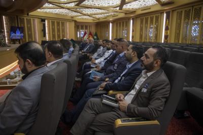 جمعية العميد: الانتهاء من توزيع الأدوار الخاصة بأسبوع الإمامة الدولي على أقسام العتبة العباسية