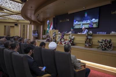 جمعية العميد: الانتهاء من توزيع الأدوار الخاصة بأسبوع الإمامة الدولي على أقسام العتبة العباسية