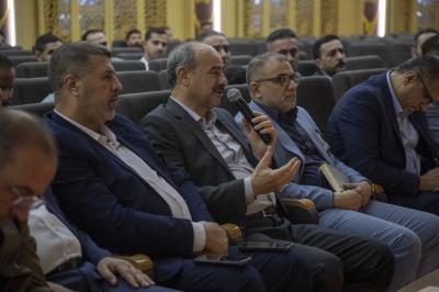 جمعية العميد: الانتهاء من توزيع الأدوار الخاصة بأسبوع الإمامة الدولي على أقسام العتبة العباسية