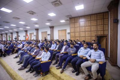  باحث يناقش دور الإمامة واستثنائية قيادة المجتمع في ضوء نظرية الرتبة