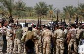 وفد العتبة العباسية المقدسة يزور القطعات العسكرية لمتطوّعي الحشد الشعبي في منطقة اللطيفية..
