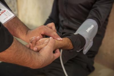 أكاديمية الكفيل: أكثر من (100) حالة تم إسعافها أثناء زيارة عاشوراء