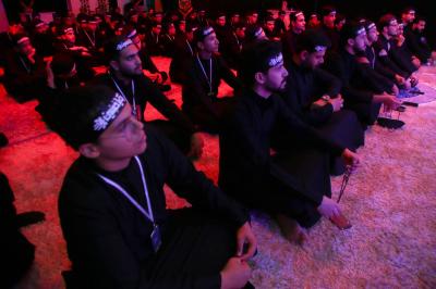 مشروع أمير القراء يقيم مجلسًا حسينيًا في مجمع العلقمي