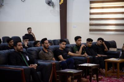 قسم العلاقات ينظم برنامجًا ثقافيًّا لوفد طلابي من محافظة الديوانية