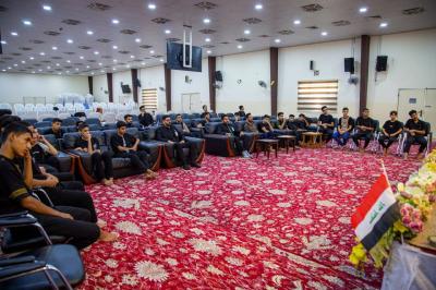 قسم العلاقات ينظم برنامجًا ثقافيًّا لوفد طلابي من محافظة الديوانية