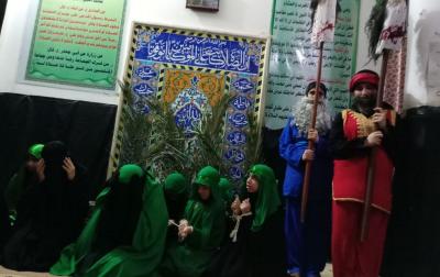 معهد القرآن الكريم النسوي يقدم عرضاً مسرحياً بذكرى استشهاد السيدة رقية (عليها السلام)