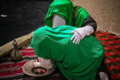 شعبة الخطابة النسوية تحيي ذكرى استشهاد الإمام الحسن (عليه السلام) بمجلس عزائي