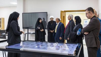 وفد أكاديمي يشيد بجامعة الكفيل وإمكاناتها العلمية الحديثة
