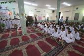 معهدُ القرآن الكريم التابع للعتبة العباسية المقدسة يُقيم احتفاليةً مباركة بمناسبة تخرّج الدورات الصيفية لحفظ وتلاوة القرآن الكريم في محافظة واسط..