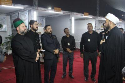 قسم الشؤون الفكريّة يفتتح خيمة نافذ البصيرة على محور نجف - كربلاء