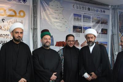 قسم الشؤون الفكريّة يفتتح خيمة نافذ البصيرة على محور نجف - كربلاء