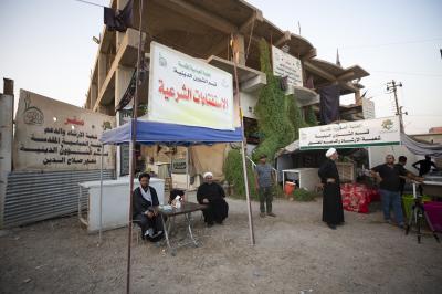 قسم الشؤون الدينية يواصل تقديم خدماته لزائري مرقد الإمامين العسكريين (عليهما السلام) في سامراء