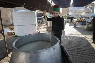 العتبة العباسية تستنفر جهودها لخدمة زائري مرقد الإمامين العسكريين (عليهما السلام)