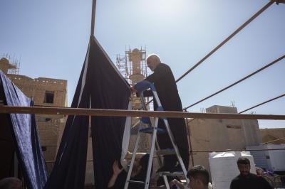 العتبة العباسية تستنفر جهودها لخدمة زائري مرقد الإمامين العسكريين (عليهما السلام)