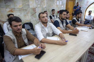 لمنسقيه.. مخيم فتية الكفيل الوطني يشهد إقامة ورشة عمل تطويرية