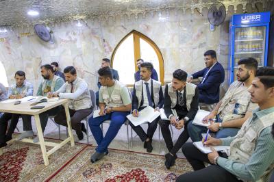 لمنسقيه.. مخيم فتية الكفيل الوطني يشهد إقامة ورشة عمل تطويرية