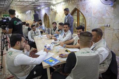لمنسقيه.. مخيم فتية الكفيل الوطني يشهد إقامة ورشة عمل تطويرية
