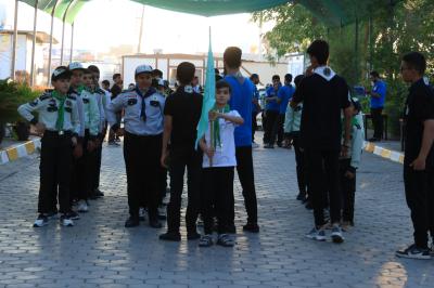 بمشاركة أكثر من (200) طالب.. قسم الشؤون الفكرية يفتتح مخيم رسول الرحمة (صلى الله عليه وآله) الكشفي