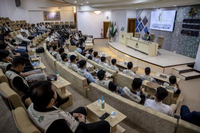 قسم العلاقات ينظم برنامجًا لمنسقي مشروع فتية الكفيل في النجف