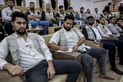 قسم العلاقات ينظم برنامجًا لمنسقي مشروع فتية الكفيل في النجف