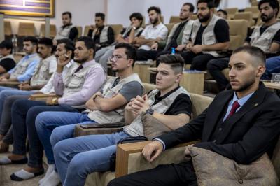 قسم العلاقات ينظم برنامجًا لمنسقي مشروع فتية الكفيل في النجف